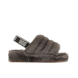 UGG Fluff‎ Yeah Gray Slide